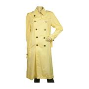 Tweedehands jas Burberry Vintage , Yellow , Dames