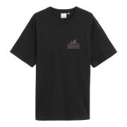 Berg Silhouet T-shirt Gramicci , Black , Heren