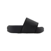Pre-owned Leather sandals Yohji Yamamoto Pre-owned , Black , Dames