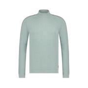 Groene Katoenen Slim Fit Coltrui Blue Industry , Green , Heren