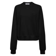 Oversized Raglan Sweatshirt MVP wardrobe , Black , Dames