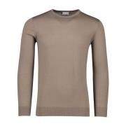 Round-neck Knitwear Profuomo , Brown , Heren