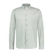 Groen Casual Shirt met Print State of Art , Green , Heren