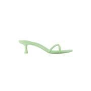 Pre-owned Leather sandals Alexander Wang Pre-owned , Green , Dames
