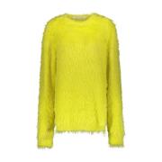 Gestructureerde Crewneck Sweater 1017 Alyx 9SM , Yellow , Dames