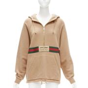 Pre-owned Cotton tops Gucci Vintage , Beige , Dames