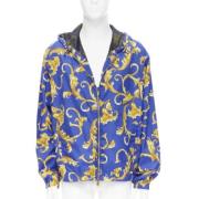 Pre-owned Nylon outerwear Versace Pre-owned , Blue , Dames