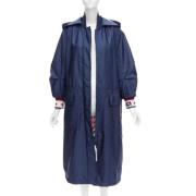 Pre-owned Fabric outerwear Fendi Vintage , Blue , Dames