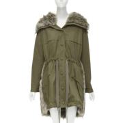 Pre-owned Cotton outerwear Stella McCartney Pre-owned , Green , Dames