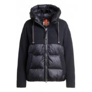 Korte tweedelige donsjas in potlood Parajumpers , Black , Heren