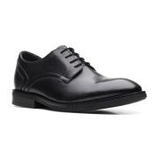 Zwarte Kant Formele Zakelijke Schoenen Clarks , Black , Heren