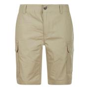 Beige Bermuda Shorts van Katoen Dickies , Green , Heren