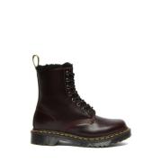 Klassieke Zwarte Veterschoenen Dr. Martens , Black , Dames