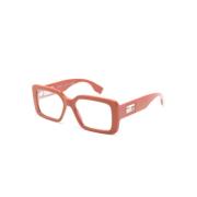 Bruin/Havana Optisch Frame Fendi , Pink , Dames