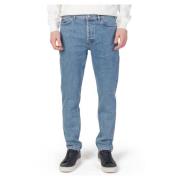 Heren Tapered Jeans Hugo Boss , Blue , Heren