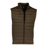 Groene Open Bodywarmer Hugo Boss , Green , Heren