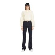 Wijde pijp jeans John Richmond , Blue , Dames