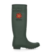 Groene Wellington regenlaarzen voor vrouwen Kenzo , Green , Dames