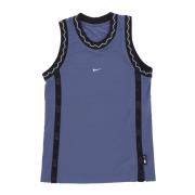 Basketbal Tanktop Blauw/Wit Nike , Blue , Heren