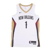 2022/23 NBA Dri-Fit Swingman Jersey Nike , White , Heren