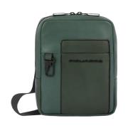 Shoulder Bags Piquadro , Green , Heren