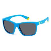 Trendy zonnebril met hoge zonbescherming Polaroid , Blue , Heren