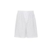 Lange shorts voor heren Prada , White , Heren