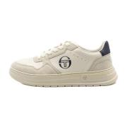 Court Classic MP Wit & Navy Sneakers Sergio Tacchini , White , Heren