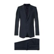 Formeel pak - Klassiek blauwe wolmix Dolce & Gabbana , Blue , Heren