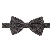 Zwart Wit Zijden Verstelbare Hals Papillon Stropdas Dolce & Gabbana , ...