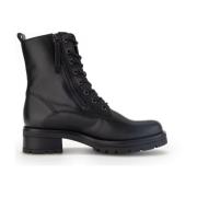 Zwarte Gesloten Booties Gabor , Black , Dames