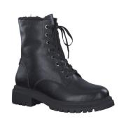 Zwarte Gesloten Booties Tamaris , Black , Dames