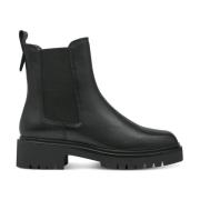 Zwarte Gesloten Booties Tamaris , Black , Dames