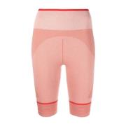 Aarde Amandel Cayenne Trainingshort Adidas by Stella McCartney , Pink ...