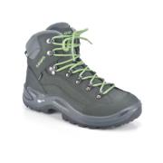 Grijze + MintGroene Buitenschoenen Lowa , Gray , Dames