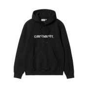 Hoodie met kangoeroezak Carhartt Wip , Black , Heren