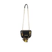 Stijlvolle Mini Tas voor Vrouwen Versace Jeans Couture , Black , Dames