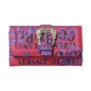 Fuchsia Logo Couture Mini Schoudertas voor Dames Versace Jeans Couture...