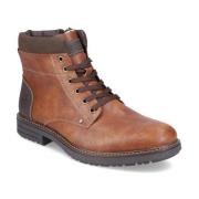 Bruine Casual Gesloten Booties Rieker , Brown , Heren