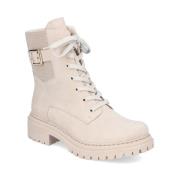 Beige Casual Gesloten Booties Rieker , Beige , Dames