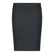 Stretchjersey Rok Marc Cain , Black , Dames