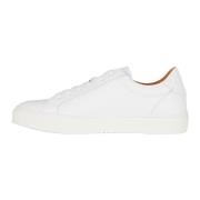 Leren Trainers Boggi Milano , White , Heren