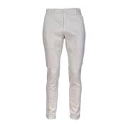 Heren Chino Broek. Slim Fit. Lage Taille. Medium Gewicht Gabardine. Ge...