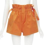 Pre-owned Fabric bottoms Fendi Vintage , Orange , Dames