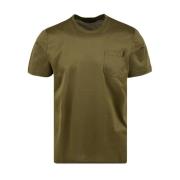 Groene T-shirts en Polos Moorer , Green , Heren