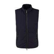 Blauwe Gilet Jas Uros-Skt U0497 Moorer , Blue , Heren