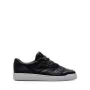 Heren leren ultralichte sneakers Doucal's , Black , Heren