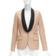 Pre-owned Wool outerwear Stella McCartney Pre-owned , Beige , Dames