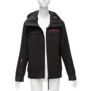 Pre-owned Nylon outerwear Prada Vintage , Black , Dames