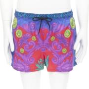 Pre-owned Polyester bottoms Versace Pre-owned , Multicolor , Dames